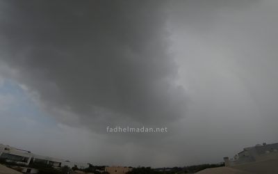 لأول مرة في تاريخ البحرين.. هطول أمطار غزيرة في «عز الصيف»